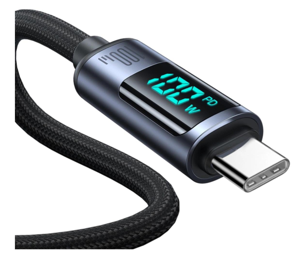JoyRoom Prism Series A16 USB-C / USB-C 100W 1.2m z wyświetlaczem LED - 1287139 - zdjęcie 2